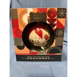 2017 FAO Schwartz Limited Edition Christmas Ornament 4" New In Box‎